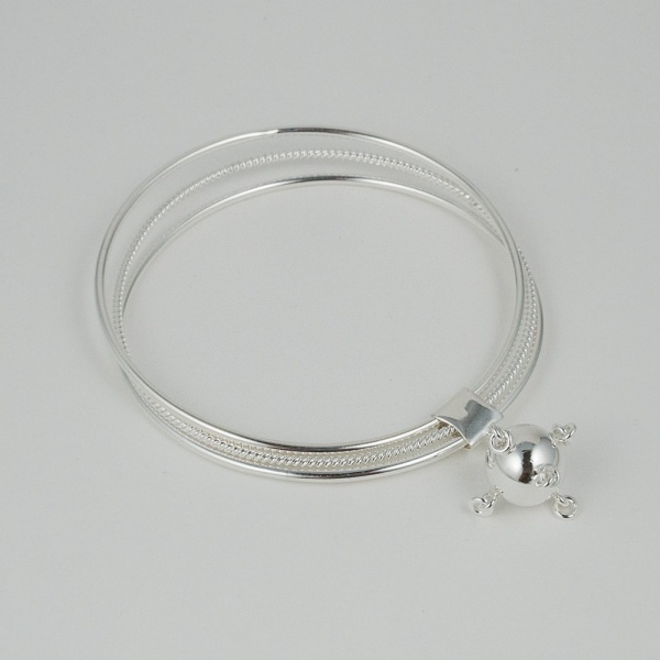 925 Casual Wear Pure Silver Bracelet 20 Gram