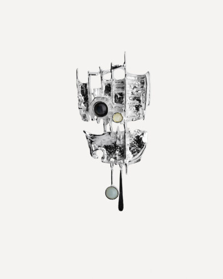 Brosje Nr. 507 Sølv